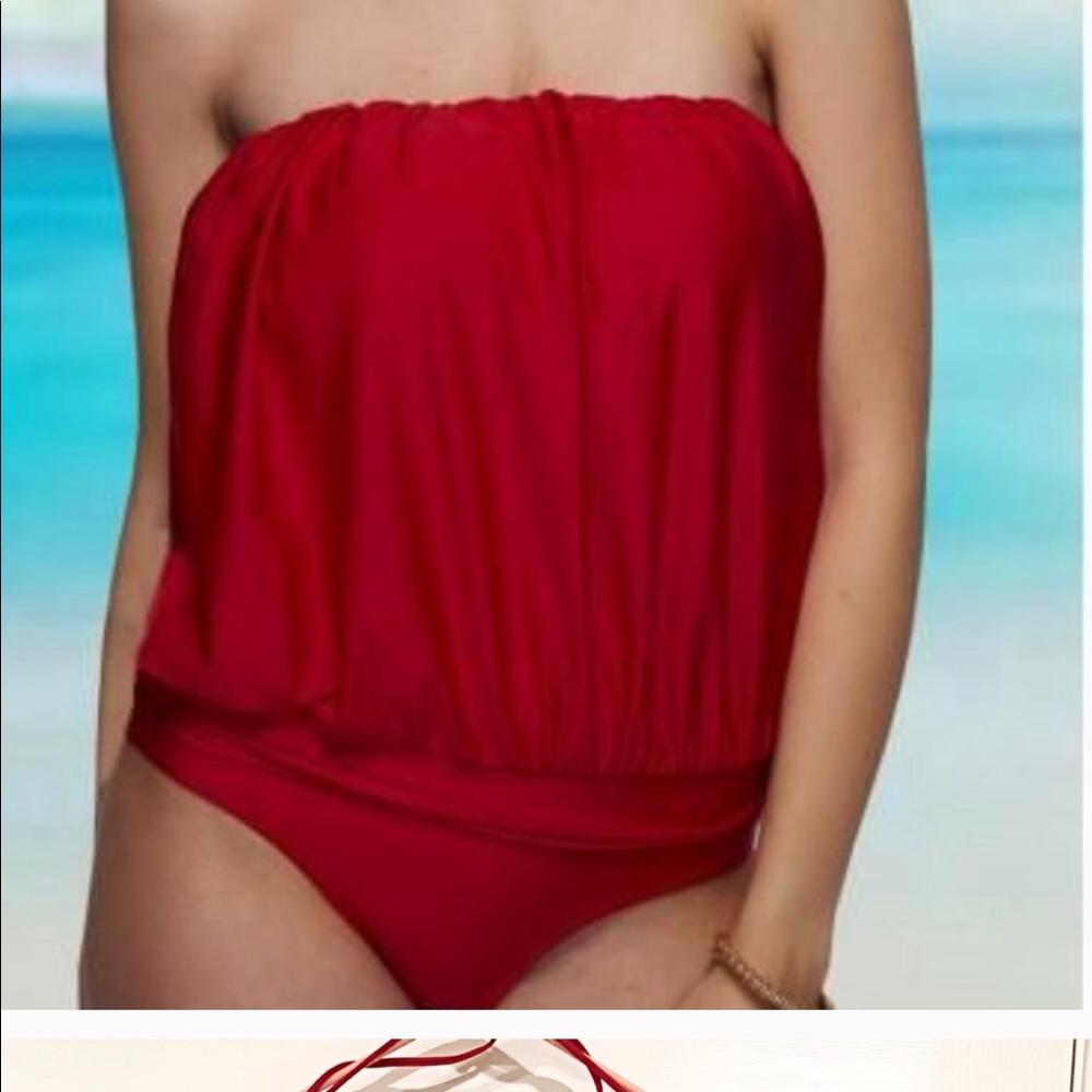 Plus size swim suit